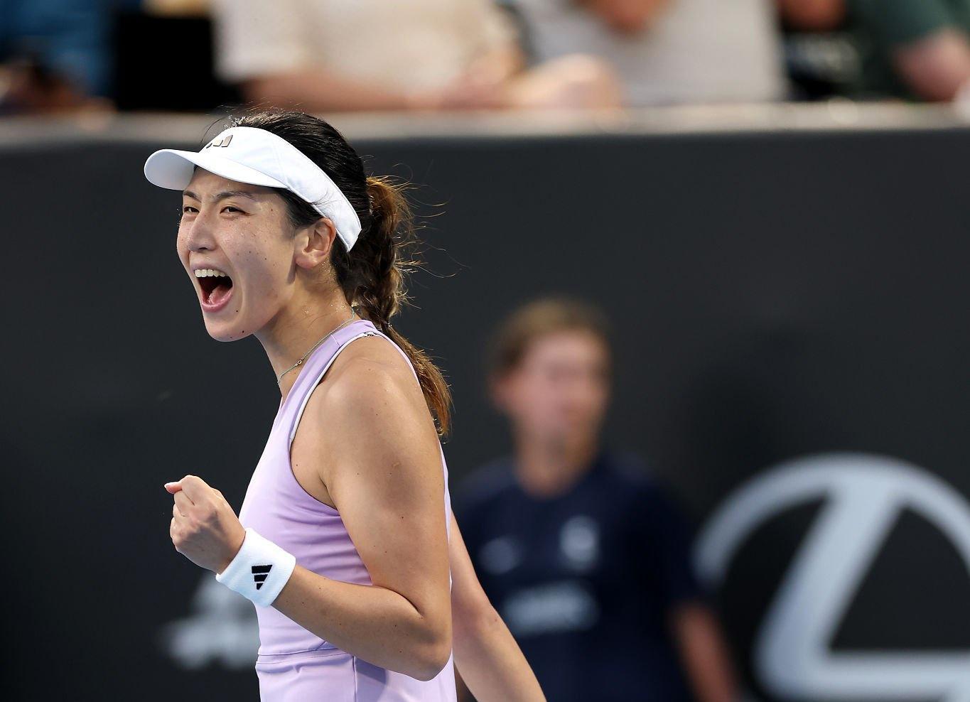 2-1惊险逆转!王欣瑜再进决赛冲冠:中国莎娃又美又能打